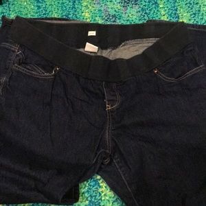 Old navy 18 short low waist maternity jeans